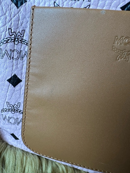 MCM Visetos Drawstring Backpack
